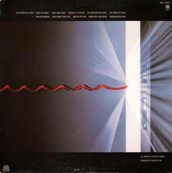 Chris de Burgh – Man On The Line (Vinyl, LP, Album, Stereo) - Image 5