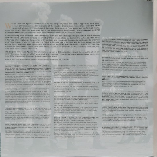 a-ha – Time And Again (The Ultimate a-ha) (2 x Vinyl, LP, Compilation, Reissue, Remastered, Stereo) - Image 5