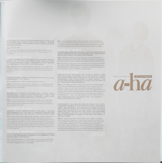 a-ha – Time And Again (The Ultimate a-ha) (2 x Vinyl, LP, Compilation, Reissue, Remastered, Stereo) - Image 6