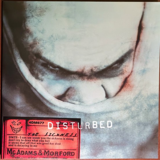 Disturbed – The Sickness (Vinyl, LP, Album, Limited Edition, Reissue, Stereo, Green, 25th Anniversary)