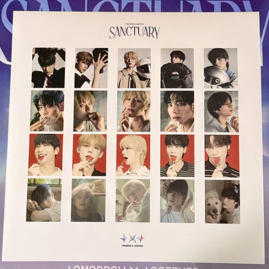 Tomorrow X Together (TXT) – The Star Chapter : Sanctuary (HEADLINER Ver.)(Vinyl, 12", 33 ⅓ RPM, Single Sided, EP, Stereo, Clear With Pink Splatter) - Image 5