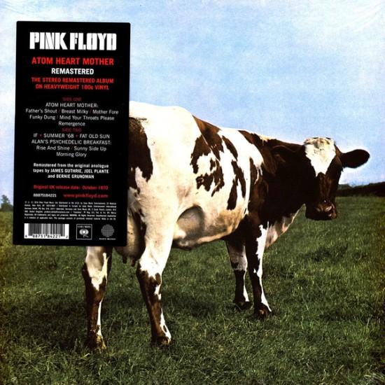 Pink Floyd – Atom Heart Mother (Vinyl, LP, Album, Reissue, Remastered, Stereo, 180g)