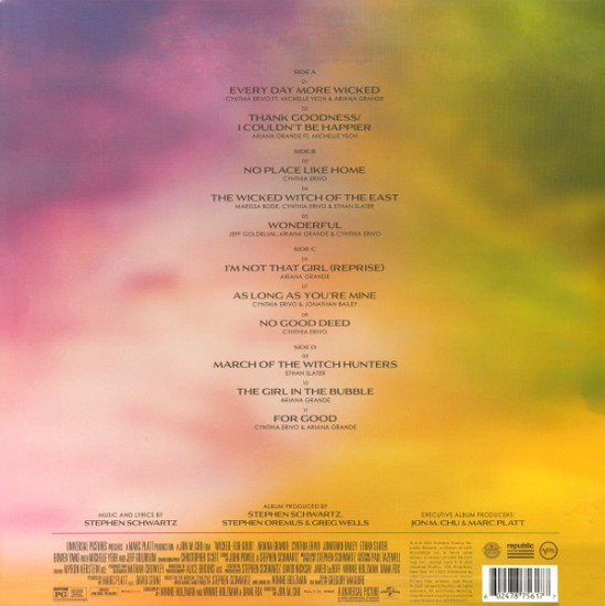 Stephen Schwartz – Wicked: For Good (The Soundtrack) (2 x Vinyl, LP, Album) - Image 2