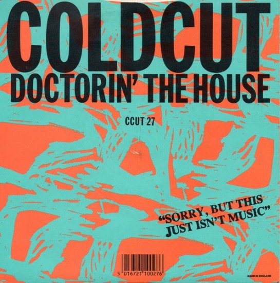 Coldcut – Doctorin' The House (Vinyl, 7", Single) - Image 2