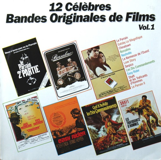 Various – 12 Célèbres Bandes Originales De Films Vol.1 (Vinyl, LP, Compilation, Stereo, Gatefold)