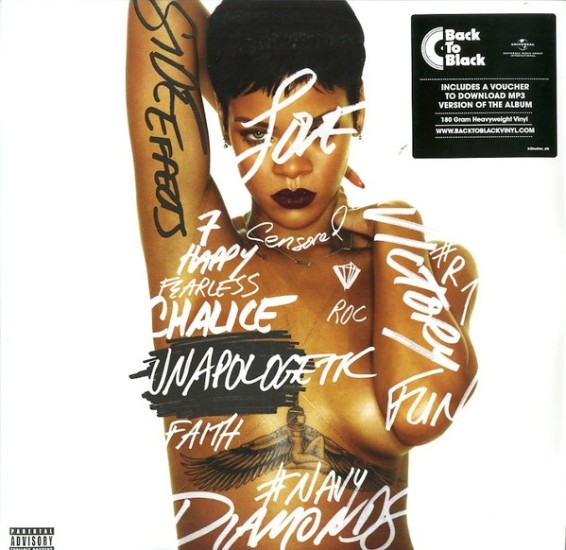 Rihanna – Unapologetic (2 x Vinyl, LP, Album, Reissue, 180 Gram)