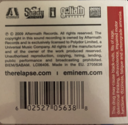 Eminem – Relapse (2 × Vinyl, LP, Album) - Image 3