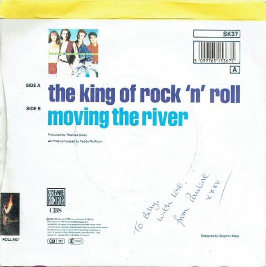 Prefab Sprout – The King Of Rock 'N' Roll (Vinyl, 7", 45 RPM, Single) - Image 2