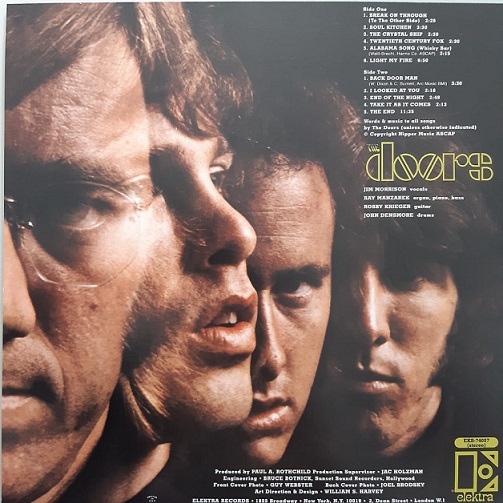 The Doors – The Doors (Vinyl, LP, Album, Reissue, Stereo, 180 Gram) - Image 2
