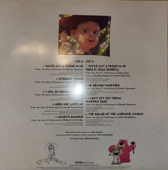 Various – Toy Story: Songs To Infinity And Beyond (Vinyl, LP, Compilation, Picture Disc) - Image 5