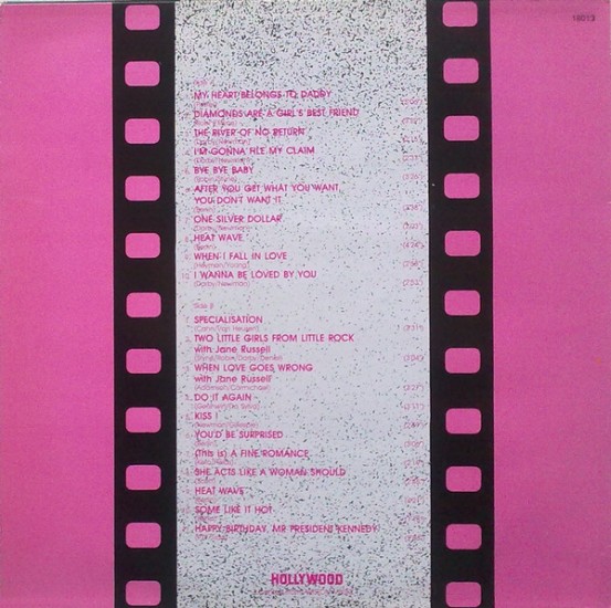 Marilyn Monroe – The Story Of Marilyn Monroe: 21 Greatest Film Hits (Vinyl, LP, Compilation) - Image 2