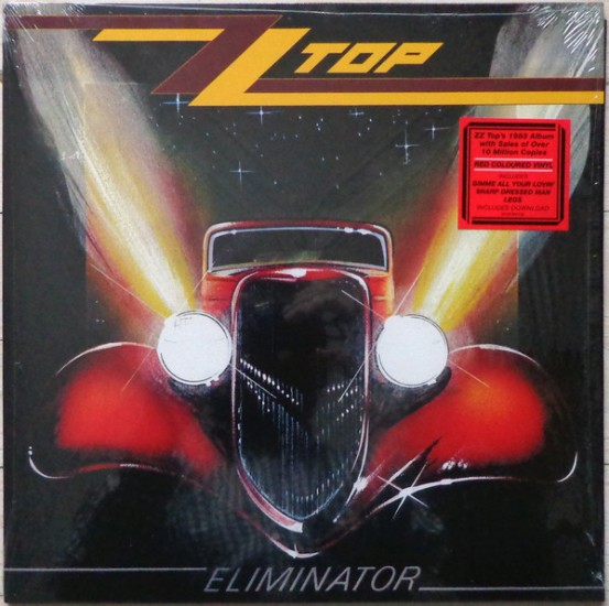 ZZ Top – Eliminator (Vinyl, LP, Album, Reissue, Remastered, Red)