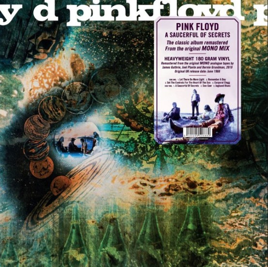 Pink Floyd ‎– A Saucerful Of Secrets (Vinyl, LP, Album, Reissue, Remastered, Mono, 180 gram)