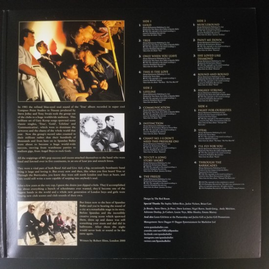 Spandau Ballet – Gold - The Best Of Spandau Ballet (2 x Vinyl, LP, Compilation) - Image 4
