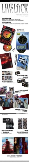 Xdinary Heroes Mini Album Vol. 4 – Livelock (STANDARD Ver.) (Random) - Image 2