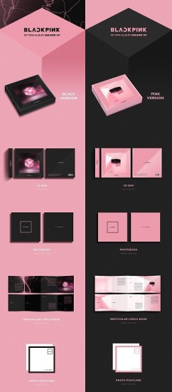 BLACKPINK – Square Up (CD, Mini-Album, Pink)(Random) - Image 4