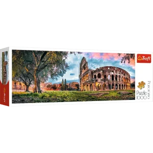TREFL PUZZLE 1000 PC PANORAMA COLOSSEUM AT DAWN 97 X 34 CM