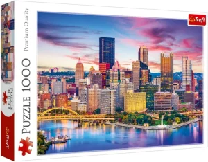 TREFL PUZZLE 1000 PC PITSBURGH, PENNSYLVANIA, USA 68,3 X 48 CM