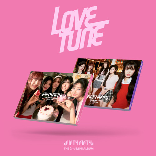 FIFTY FIFTY - 2nd EP ALBUM [Love Tune] (2types Random ver.)  (Photobook,cd)