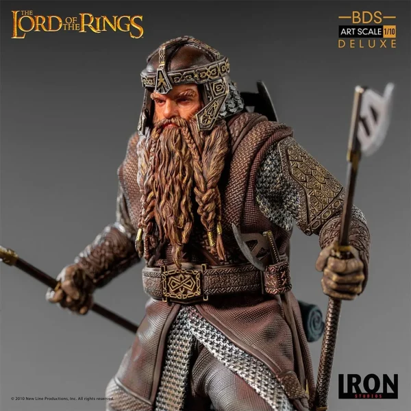 Gimli Deluxe - Lord of the Rings - Art Scale 1/10 - Iron Studios