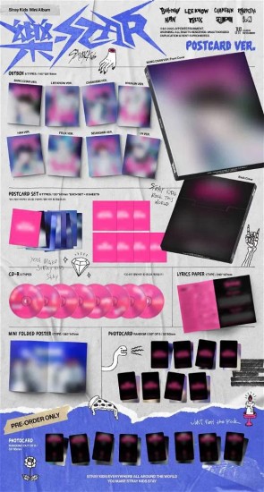 Stray Kids Mini Album – 樂-STAR (POSTCARD Ver.) (Random) - Image 2