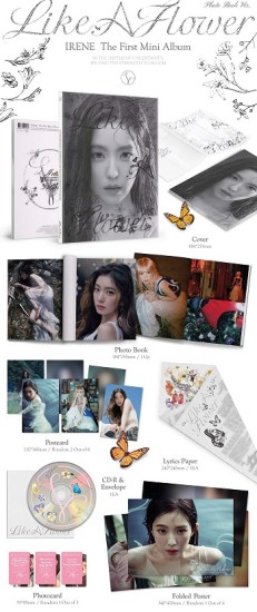 IRENE (RED VELVET) The First Mini Album – Like A Flower (Photo Book Ver.) - Image 2