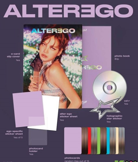 LISA (Blackpink) – Alter Ego Roxi Version (Photobook, cd) - Image 2