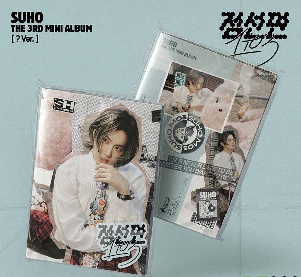 SUHO (EXO) THE 3RD MINI ALBUM – 점선면 (1 to 3) (? Ver.)