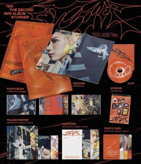 TEN (NCT)THE 2ND MINI ALBUM – STUNNER (YOU ARE Ver.) - Image 2