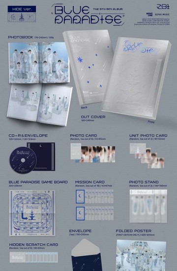 ZEROBASEONE The 5th Mini Album – BLUE PARADISE (Random) - Image 2