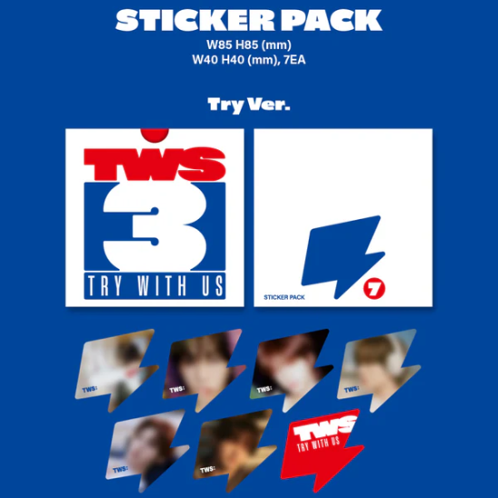 TWS – TRY WITH US (TRY VER.) 3RD MINI ALBUM (CD+MERCH) - Image 5