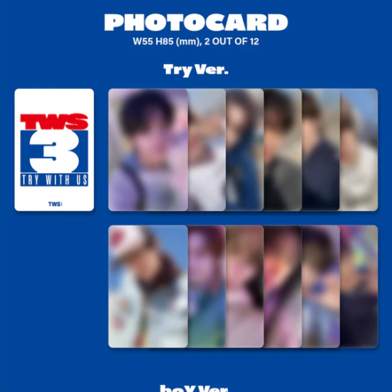 TWS – TRY WITH US (TRY VER.) 3RD MINI ALBUM (CD+MERCH) - Image 6