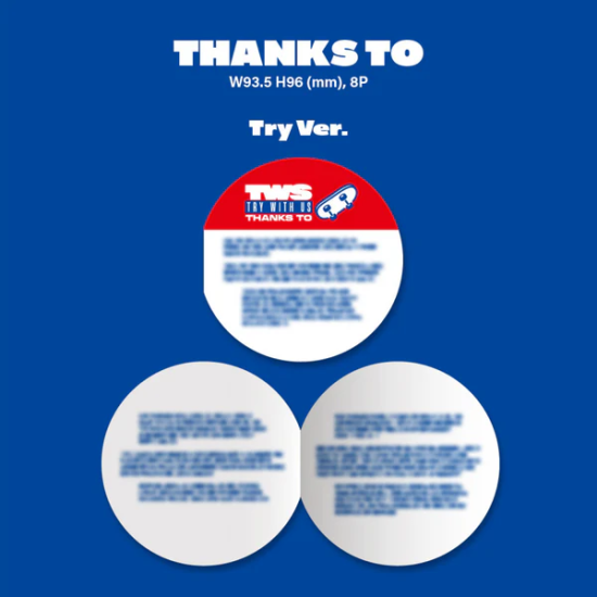 TWS – TRY WITH US (TRY VER.) 3RD MINI ALBUM (CD+MERCH) - Image 7