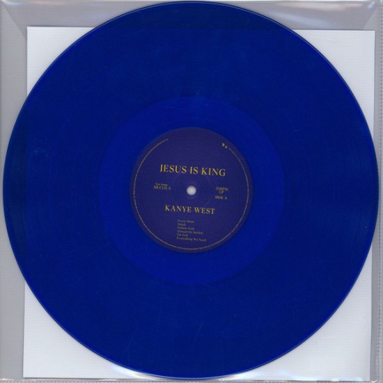 Kanye West – Jesus Is King (Vinyl, LP, Album, Blue Translucent)