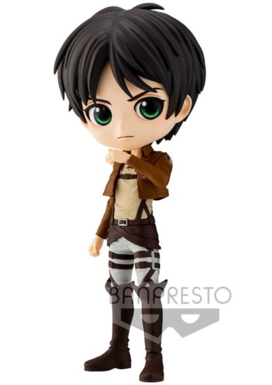 BANPRESTO Q POSKET: ATTACK ON TITAN - EREN YEAGER (VER.A) FIGURE (14CM)