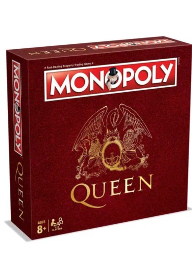 WINNING MOVES: ΜONOPOLY - QUEEN BOARD GAME