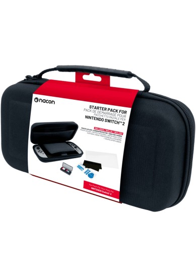 NACON POUCH AND PROTECTION PACK BLACK FOR NINTENDO SWITCH 2