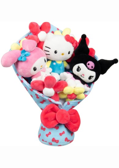 GIOCHI PREZIOSI: HELLO KITTY AND FRIENDS: CELEBRATION PLUSH BOUQUET 30CM