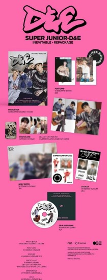 Super Junior D&E 6th Mini Album (Repackage) – INEVITABLE – REPACKAGE - Image 2