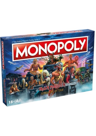 WINNING MOVES: MONOPOLY - IRON MAIDEN SOMEWHERE ON TOUR