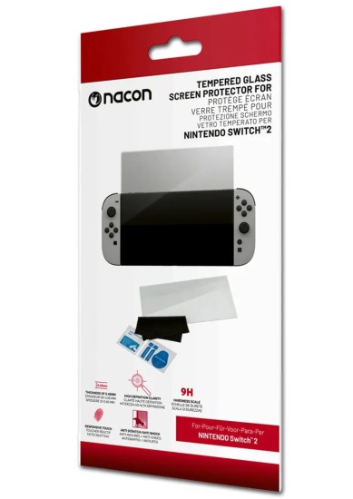 NACON TEMPERED GLASS CREEN PRITECTOR FOR NINTENDO SWITCH 2