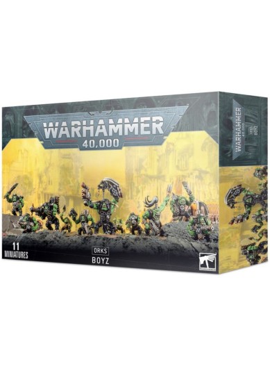 WARHAMMER 40.000 - ORKS - BOYZ (11 CITADEL MINATURES)