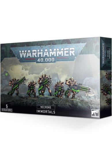 WARHAMMER 40.000 - NECRONS - IMMORTALS (5 CITADEL MINIATURES)