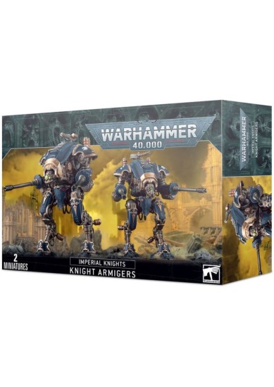 WARHAMMER 40.000 - IMPERIAL KNIGHTS - KNIGHT ARMIGERS (2 MINIATURES)