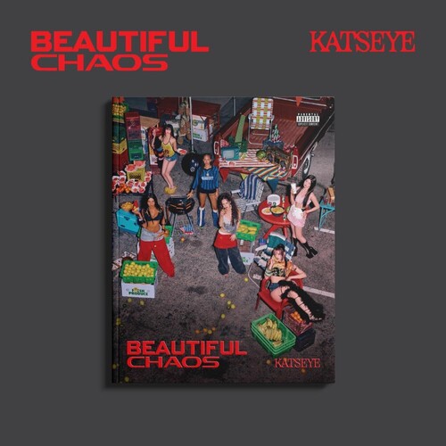 KATSEYE – BEAUTIFUL CHAOS (Photobook RED, CD)