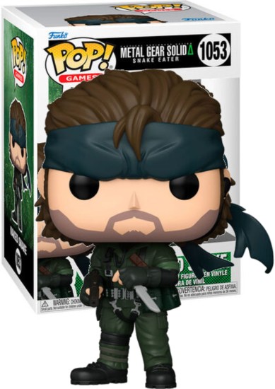 FUNKO POP: GAMES #1053 METAL GEAR SOLID  - NAKED SNAKE
