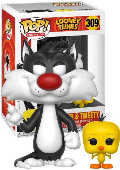 FUNKO POP: ANIMATION #309 LOONEY TUNES - SYLVESTER AND TWEETY