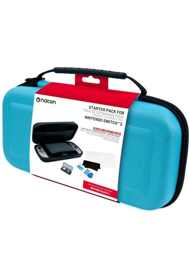 NACON POUCH AND PROTECTION PACK BLUE FOR NINTENDO SWITCH 2