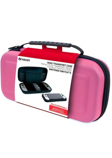 NACON RIGID TRANSPORT CASE PINK FOR NINTENDO SWITCH 2