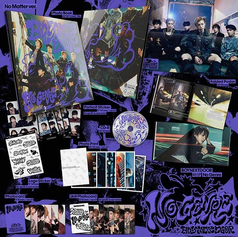 BOYNEXTDOOR 4th EP – No Genre (Board Game Ver.) (Photobook BLUE) - Image 2